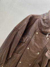 YSL 25S LEATHER JACKET STYLE 165