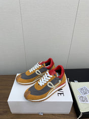 LW FLOW RUNNER SNEAKER BRONZE-ANCHOR SUEDE