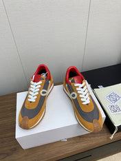 LW FLOW RUNNER SNEAKER BRONZE-ANCHOR SUEDE