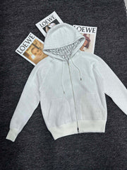 DIOR 25S HOODED KNIT JACKET STYLE 370