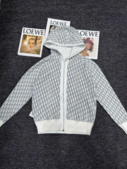 DIOR 25S HOODED KNIT JACKET STYLE 370