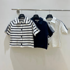 Dior Polo T-Shirt Croptop Cotton 232681