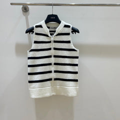 DIOR 25S SLEEVELESS STRIPED VEST STYLE 202