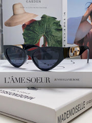 FF DIAMONDS CAT-EYE FRAME SUNGLASSES 557149 IN ACETATE