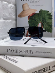 PANTHÈRE SQUARE FRAME SUNGLASSES 543534 IN METAL