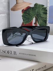 TRIOMPHE SUNGLASSES 548602 IN BLACK ACETATE