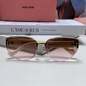 LOGO SUNGLASSES 513011 IN WHITE ACETATE