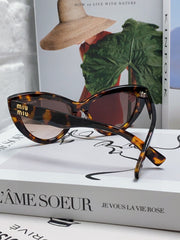 GLIMPSE CAT EYE SUNGLASSES 555885 IN HAVANA ACETATE