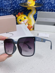 MONTAIGNE SUNGLASS 560861 IN TAN BLUE ACETATE