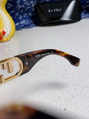 OVERSIZES FF DIAMONDS SQUARE SUNGLASSES 563315 IN ACETATE