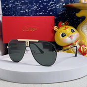 SIGNATURE AVIATOR FRAME SUNGLASSES  563238 IN METAL