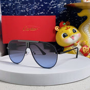 SIGNATURE AVIATOR FRAME SUNGLASSES  563238 IN METAL