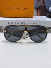 BLACKWOOD SUNGLASSES 567458 IN IVORY ACETATE GOLD METAL