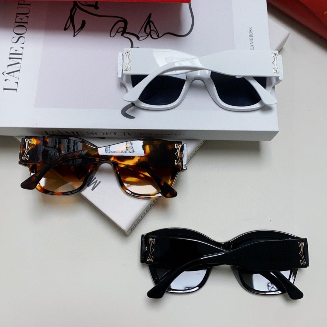 CHUNKY SQUARE FRAME SUNGLASSES 533149 IN ACETATE