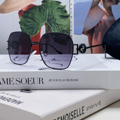 SQUARE FRAME SUNGLASSES 570217 IN METAL