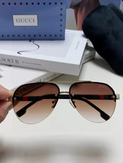 AVIATOR FRAME SUNGLASSES 570223 IN METAL