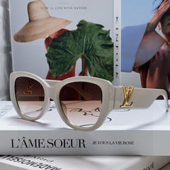 ICON CAT EYE SUNGLASSES 570246 IN GREY ACETATE