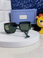 SQUARE FRAME SUNGLASSES 573303 IN ACETATE EMBOSSED LOGO