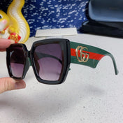 SQUARE FRAME SUNGLASSES 573303 IN ACETATE EMBOSSED LOGO