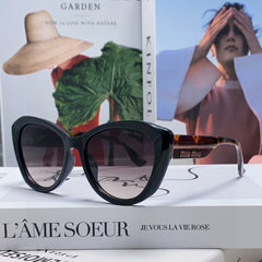 GLIMPSE SUNGLASSES 576815 IN BLACK HAVANA ACETATE
