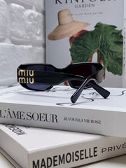 GLIMPSE SUNGLASSES 576821 IN BLACK ACETATE