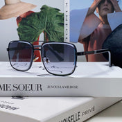 SQUARE FRAME SUNGLASSES 576880 IN METAL