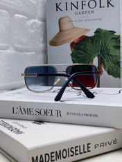 SQUARE FRAME SUNGLASSES 576880 IN METAL