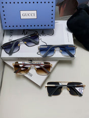 SQUARE FRAME SUNGLASSES 576880 IN METAL