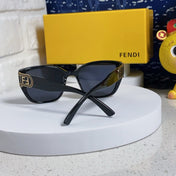 DIAGONAL CHUNKY SQUARE FRAME SUNGLASSES 543494 IN ACETATE