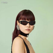 CAT-EYE FRAME SUNGLASSES 563336 IN ACETATE