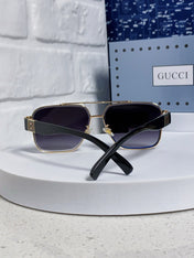 SQUARE FRAME SUNGLASSES 576906 IN METAL