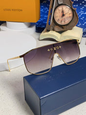 GOLDEN MASK SUNGLASSES 582734 IN GOLD METAL GREY SMOKE LENSES