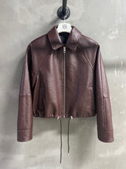 Loewe 2025 Leather Jacket Brown Sheepskin
