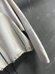 Loewe 2025 Leather Jacket White Sheepskin