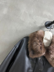 YSL 25S LEATHER JACKET STYLE 143