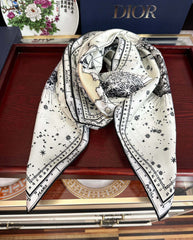 DIOR SCARF 90 CM IN SILK 651243