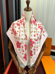 LV SCARF 90 CM IN SILK 723123