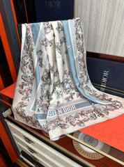DIOR SCARF 90 CM IN SILK 733844