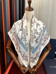 DIOR SCARF 90 CM IN SILK 733844