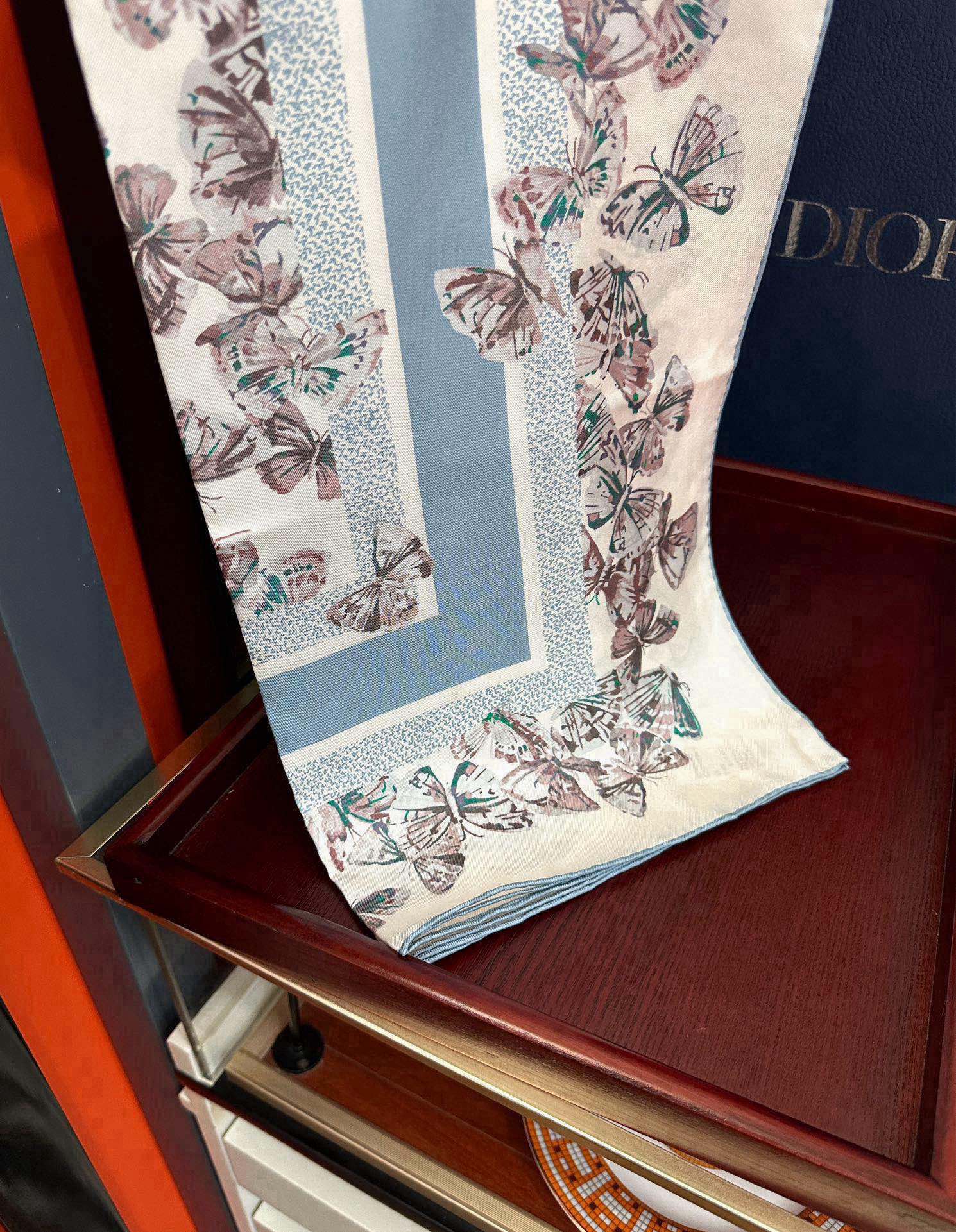 DIOR SCARF 90 CM IN SILK 733844