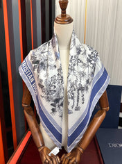 DIOR SCARF 90 CM IN SILK 733853