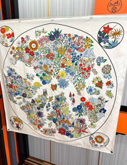 HERMES 25S SCARF 90 IN SILK 735732