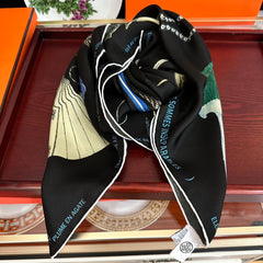 HERMES 25S SCARF 90 IN SILK 003