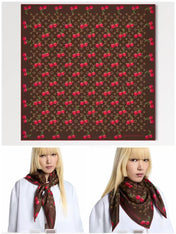 LV SCARF 90 CM IN SILK 05
