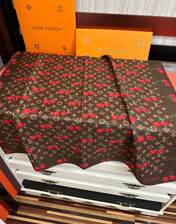 LV SCARF 90 CM IN SILK 05