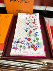 LV SCARF 90 CM IN SILK 01