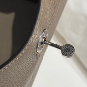 HERMES 25S MINI LINDY 19 IN ETOUPE EPSOM CALFSKIN SILVER HARDWARE
