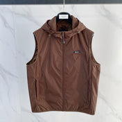 PRADA 26S SLEEVELESS HOODED JACKET 785
