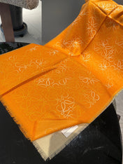 LOEWE 25S SCARF 200 IN CASHMERE SILK 0001