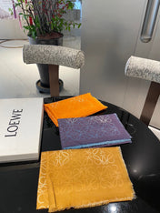 LOEWE 25S SCARF 200 IN CASHMERE SILK 0001